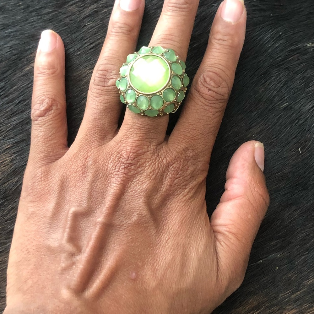 Bold green ring
